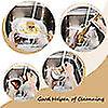 thumbnail image 3 of Bamboo Dish Brush Dish Brush With Handle Kitchen Scrub Brush, 3 of 5