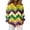 001_Gold, variant on Mardi Gras Long Sleeve Blouse Women Stretch Casual Button Down Collared Shirt Regular Fit Top