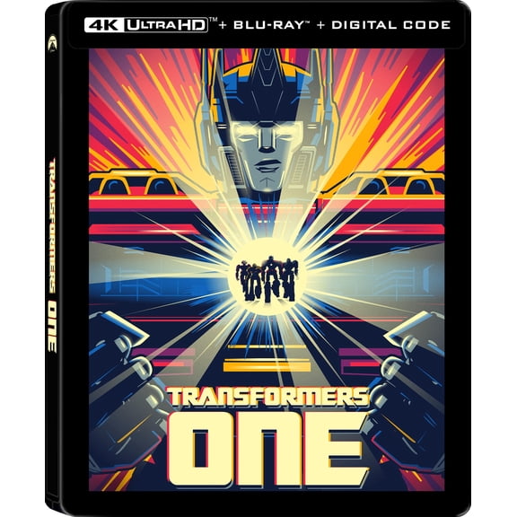 Transformers One (Steelbook) (4K Ultra HD Blu-ray Digital Copy)