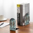 thumbnail image 5 of Sikiie Astronauts On Lunar Mission Bookends 1 Pair, Wood Bookends for Shelves, Book Ends for Shelves, Book Shelf Holder for Home Office, 5 of 7