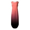 thumbnail image 4 of For Women 2024 Casual Loose Long Dress Sleeveless Split Maxi Sundress Beach Dress With Pockets Summer Beach Swing Dresses, 4 of 4
