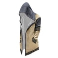 thumbnail image 5 of Mens Mid Length Hooded Sweater With Print Knit Cardigan Without Zippers Or Buttons Clothes, 5 of 5