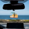 thumbnail image 2 of Ambientador colgante para coche Ulu Lagoon, paquete de 3, aroma tropical, 2 of 7