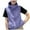 Purple, variant on GEWSEY Women’s Zip Up Vest Sleeveless Windbreaker Jacket Casual Stand Collar Outdoor Layer Tops (Purple, XXL)