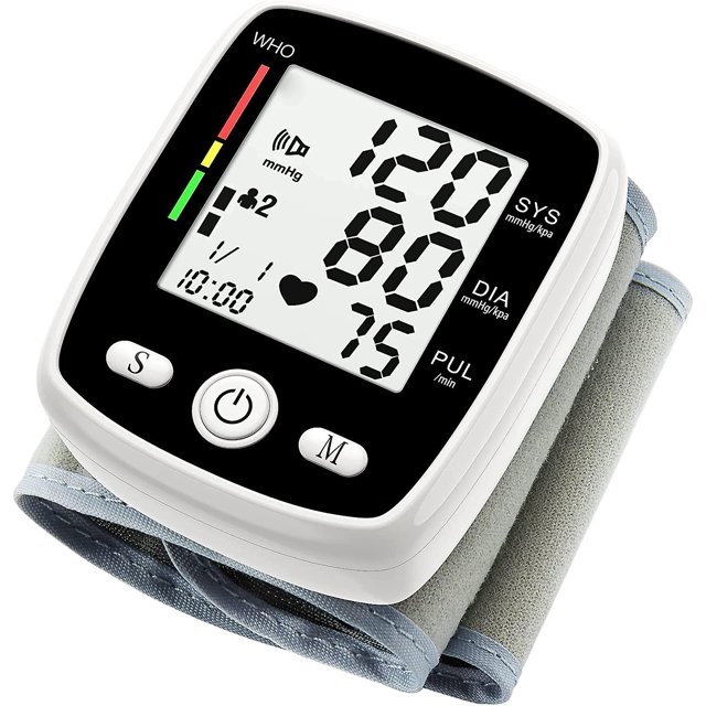 Monitor de presión arterial YONGSHENG automático de muñeca con estuche de transporte