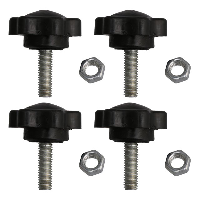 4 Piezas M5x16mm Yuxing Perilla de estrella Tornillos de apriete con tuercas
