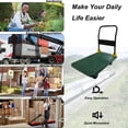thumbnail image 5 of Hand Truck, 880 lbs, Foldable, Swivel Brake Wheels, Push Handle, 5 of 7