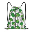 thumbnail image 1 of Saiise Broccoli 2 Pattern Sports Drawstring Backpack - String Swim Gym Bag with Wet Proof Pocket for Women&Men-Medium, 1 of 6