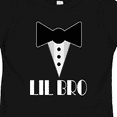 thumbnail image 4 of Inktastic Lil Bro Little Brother Mock Tuxedo Tux Boys Toddler T-Shirt, 4 of 5