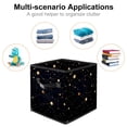 thumbnail image 2 of Gemini Constellation Foldable Toy Box Organizer Bins Storage Cubes with Handle, 10.8"x10.5"x10.6", Large Capacity, 2 of 6