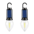 thumbnail image 2 of Wzzjkit Solar Tent Lights USB Rechargeable Led Camping Lantern, Outdoor Hanging Light Bulbs with Clip Hook for Camping, Christmas, Decorations, Emergency, Flashlight, 2 of 9