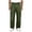 Army Green, variant on Men's Vintage Washed Jeans Retro Comfort Fit Distressed Pure Cotton Casual Wear for Relaxed Everyday Style L Size Coffee