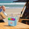 thumbnail image 6 of RGB Bluetooth Speaker 5.3 - Low Latency Gaming Desktop Speaker with Colorful RGB Lights, Long Battery Life, Wide Sound Coverage, 6 of 6