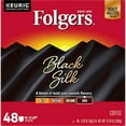 thumbnail image 2 of Folgers Black Silk Coffee, Dark Roast, K Cup Pods For Keurig Coffee Makers, 48Count, 2 of 3