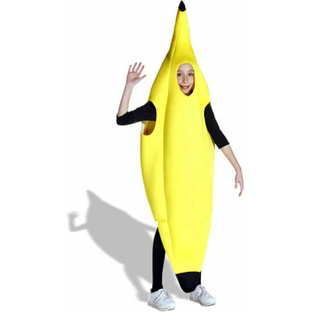 Banana Child Halloween Costume, One Size, (7-10)