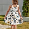 thumbnail image 6 of hengsof Girls Sleeveless Dress Fashion Printed Graphic Button Flowing Layered Casual Camisole Dress Summer Seaside Dress Suitable for 2-12 Years, 6 of 6