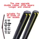 thumbnail image 2 of Escobillas limpiaparabrisas de coche universales de goma suave de doble capa sin marco y sin soporte, 14", 16", 19", 20", 21", 22", 24" y 26", 2 of 5