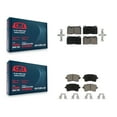 thumbnail image 1 of CMX Front Rear Ceramic Brake Pads Kit for Car Audi Q5 KCX-100142, 1 of 9