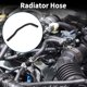 thumbnail image 2 of Manguera del radiador Unique Bargains Manguera de calefacción del radiador Manguera de salida del radiador No.1713159B010 para Honda Civic 2016-2022 Manguera de radiador de goma negra 1 Pc, 2 of 6