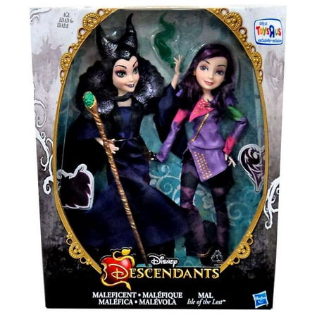 Disney Descendants Maleficent & Mal Doll 2-Pack - Walmart.com