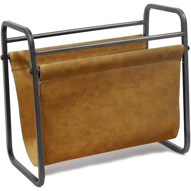 Designstyles Desktop Magazine Holder \u2013 Free Standing Floor, Desk and Table Top Storage and Display Stand - Books, Newspapers, Files, Folders \u2013 Decorative Design for Home or Office