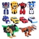 thumbnail image 2 of Figura de acción de dinosaurio de juguete para niño, Robot de transformación, Mini deformación, coche de juguete de PVC para regalo, 2 of 5