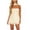 Yellow, variant on Tqcoqu Womens Floral Mini Dresses with Scarf,Y2k Cute Strapless Party Short Dress,Backless A-Line Formal Summer Dresses,Blue Women's S-L