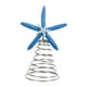 thumbnail image 4 of Mini estrella de mar, decoración náutica para dormitorio, temática de playa, novedad festiva para la copa del árbol. azul, 4 of 9