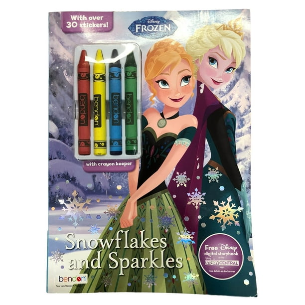Download Coloring Book Frozen Color And Activity Book W Crayons Walmart Com Walmart Com