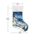 thumbnail image 2 of Ryvnso Christmas Stockings Winter View 17.7" Large Stocking Decoration 2 Pack, 2 of 7