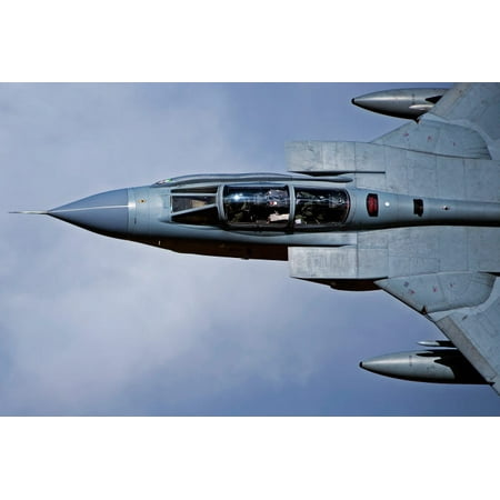 North Wales Accent A Royal Air Force Tornado GR4 during low fly training in North Wales Poster Print by Andrew ChittockStocktrek Images ()