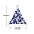 thumbnail image 3 of Haiem Skull crystal flower Pattern Santa Hat Confortable Velvet Christmas Hat for Christmas Party Favors Fit for Adults and Kids, 3 of 6