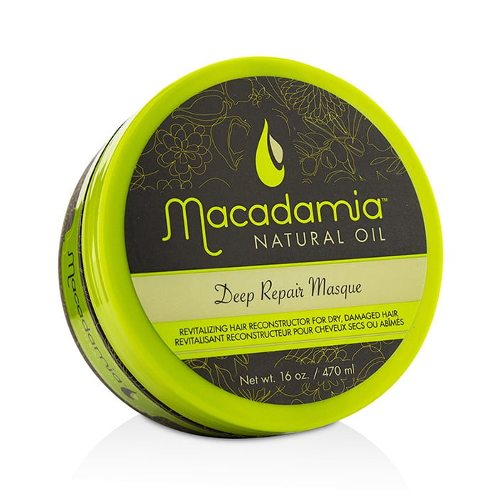 Macadamia Natural Oil - Repair Masque (For Dry, Damaged Hair) -470ml/16oz - Walmart.com