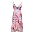 thumbnail image 4 of Robe pour Femmes Décontractée Femmes Sans Manches Décontractée à Imprimé Floral Robe à Volants Grossesse Robe d'Été Robe de Maternité Robe Décontractée à Volants Femmes, 4 of 8