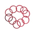 thumbnail image 4 of 10 unids/ de arandelas de aleación de aluminio para bicicleta, espaciadores de vástago delantero de 28,6mm rojo Cola Separadores de auriculares de bicicleta, 4 of 8
