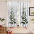 thumbnail image 5 of Christmas Blackout Curtains, 2 Panel Holiday Window Curtain Set, Light Blocking Window Drapes, Seasonal Home Window Decor, 23.6x59 inch, 5 of 6