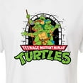 thumbnail image 3 of Teenage Mutant Ninja Turtles - Logo Character Group - Juniors Cropped Cotton Blend T-Shirt, 3 of 5