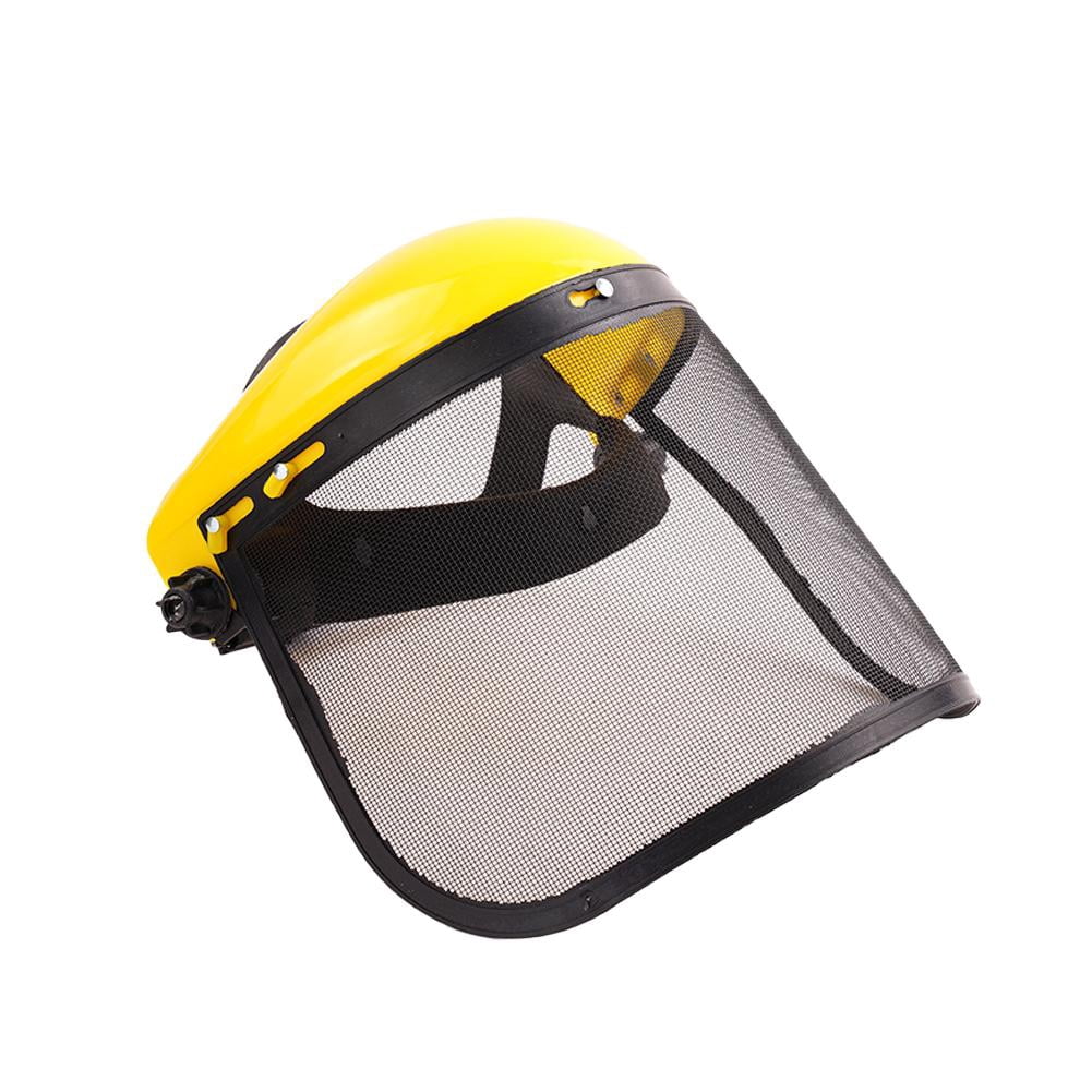Adjustable Mesh Visor Garden Safety Mask with Sweat Absorption Strip for Gardening and Landscaping