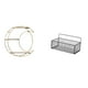 thumbnail image 1 of Estante de almacenamiento de pared,Estantería colgante de pared de metal de 3 niveles para decoración de dormitorio,Cesta de almacenamiento,Cesta organizadora de almacenamiento de cocina, 1 of 8