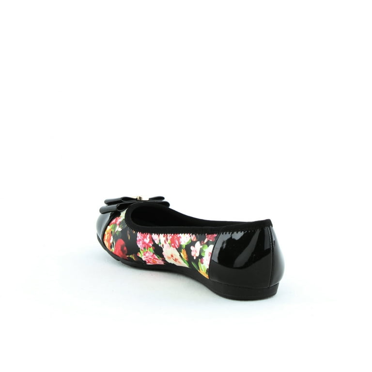 Anne Klein Sport Aricia Floral Ballet Flats Black Size 5 Walmart