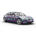 thumbnail image 6 of Rwraps Bokeh Carnival Nights Gloss Vinyl Film Wrap 59in x 23ft Vinyl Vehicle Car Film Sheet Roll, 6 of 9