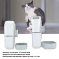 thumbnail image 3 of Pet Waterer, 2 Pcs 870ml Feeder And 800ml Drinker Automatic Pet Water Dispenser Large Capacity Gravity Feeder Suitable For Rabbits Ferrets Dog And Cat, 3 of 8