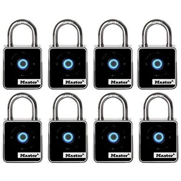 Master Lock 4400D Bluetooth Indoor Padlock with Easy Backup Keypad