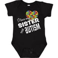 thumbnail image 3 of Inktastic I Love My Sister with Autism Boys or Girls Baby Bodysuit, 3 of 5