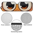 thumbnail image 6 of Yuyamidu Cute Eyes Windshield Sun Shade for Jeep Wrangler, Front Window Sunshade Compatible with Jeep Wrangler TJ JK JL & Gladiator JT 2/4 Door, 6 of 7