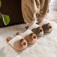 thumbnail image 2 of Toddler Girls Boys Winter Warm Indoor Bedroom Shoes Kids Slippers Animal Cartoon Soft Plush Lined House Slippers for 2-7 Years, 2 of 11