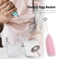 thumbnail image 1 of Mini mezclador de café mezclador de bebidas eléctrico de mano conveniente para la herramienta de cocina casera, 1 of 7