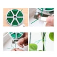 thumbnail image 3 of Flexible Garden Plant Support Green Fixing Tie Wire Strapping Rope with Cutter, 3 of 7