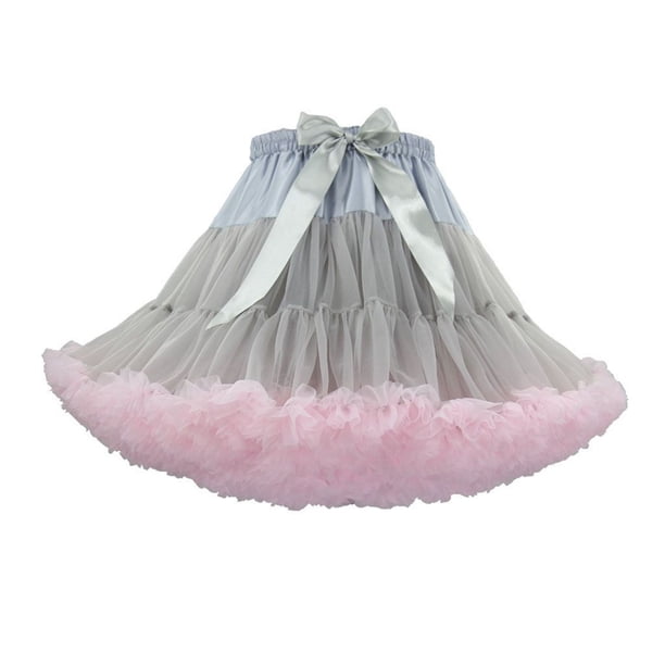 Vestido midi dulce con bloques de color para mujer, falda abullonada de cintura alta, vestido informal de moda, vestido de poliéster para mujer