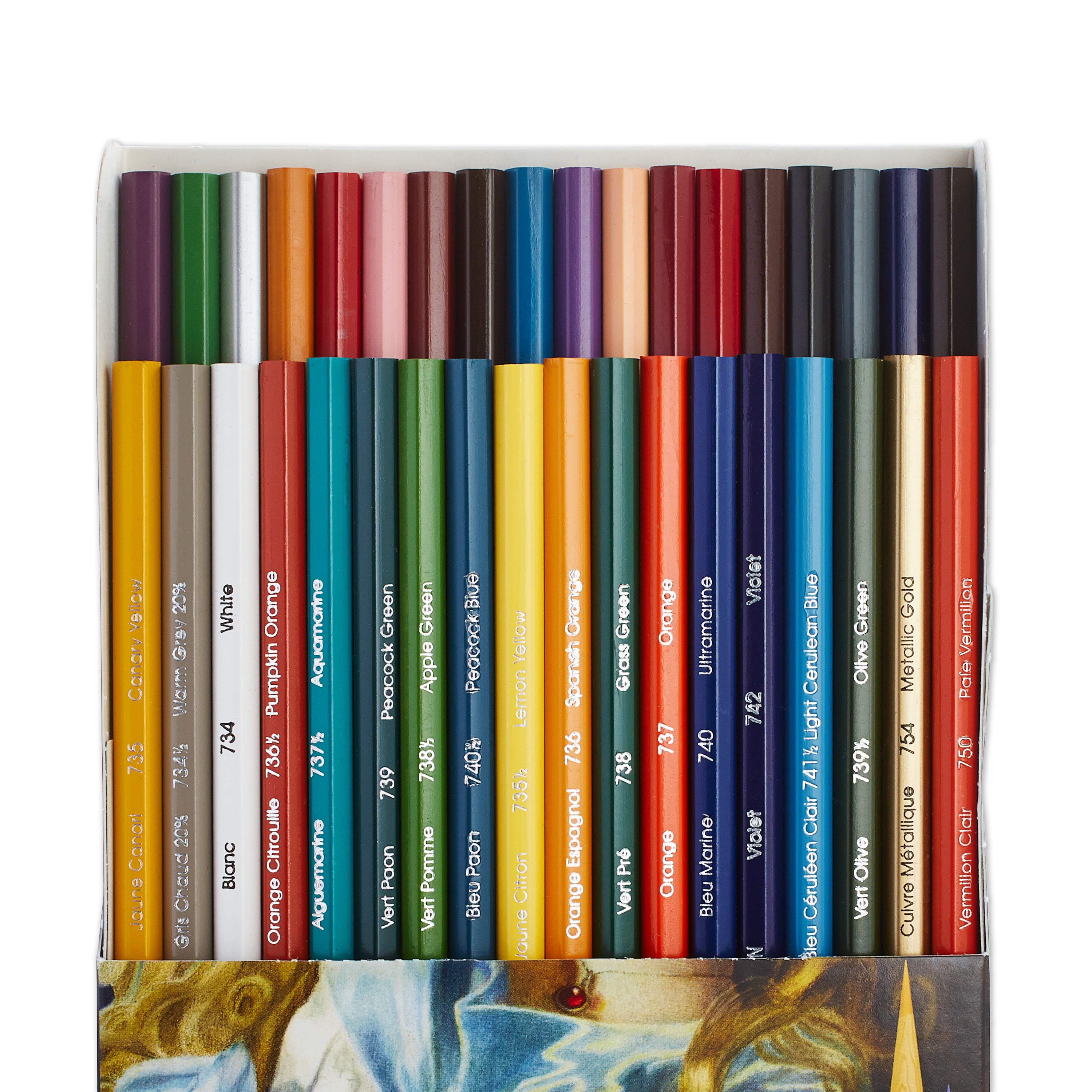 36 Carosmacolor Matite colorate Premier Verithin Hard Lead Set di